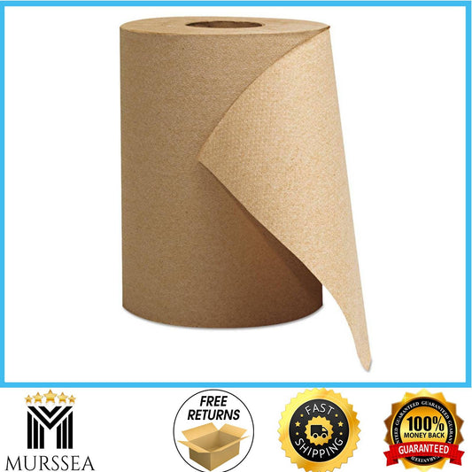 GEN 300 Ft Brown Hard Roll Paper Towels, 12 Rolls/Carton (GEN1804)
