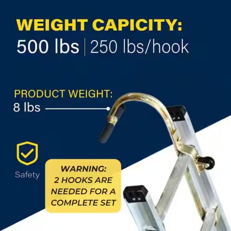 Ladder Hook with Wheel
