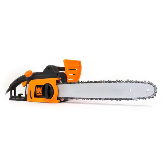 16-In Corded Electric 12 Amp Chainsaw