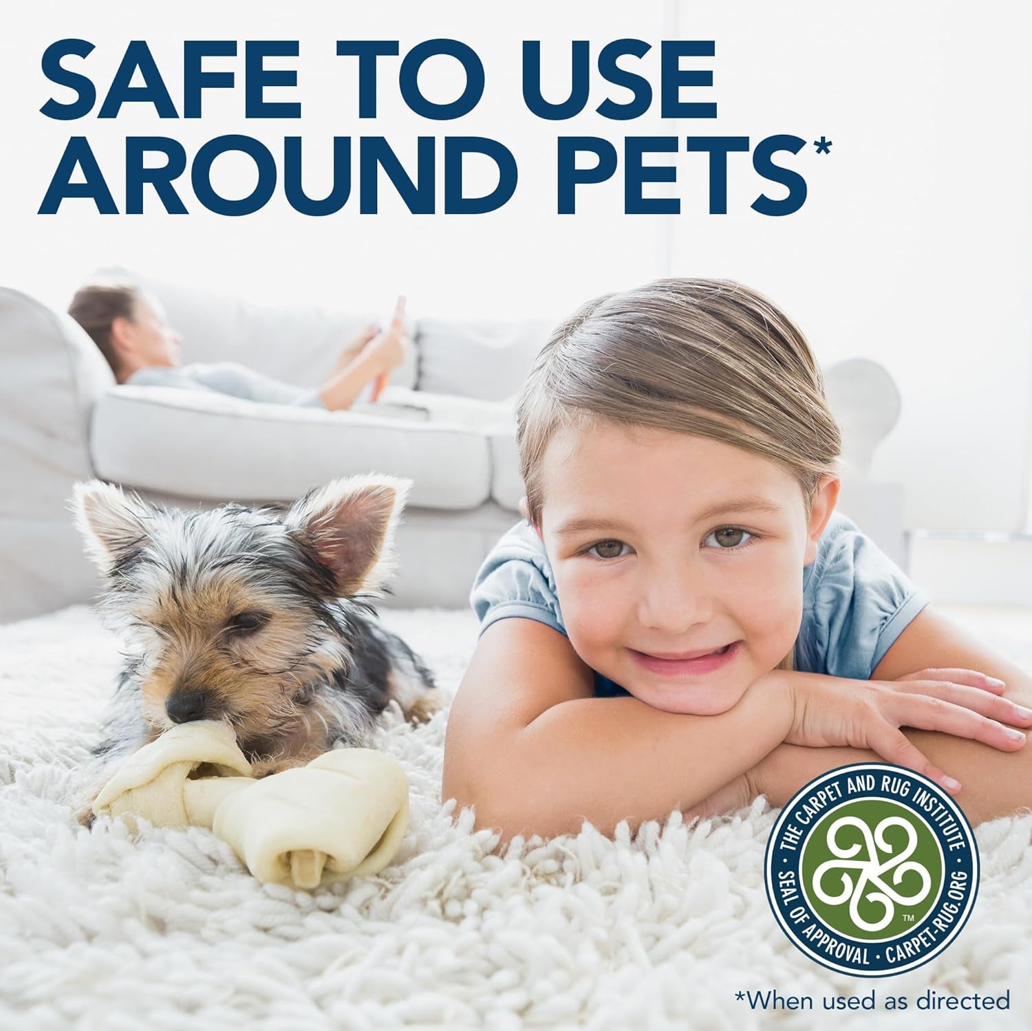 Extreme Pet Stain and Odor Eliminator Spray for Dogs and Cats, Enzymatic Cleaner with 3X Pro-Bacteria Cleaning Power, Strong Urine Pee & Poop Stain Remover, Spring Breeze, 1 Gal