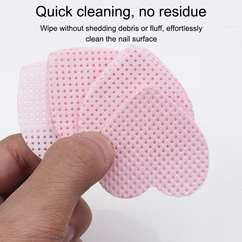 200Pcs Lint Free Nail Wipes,Nail Polish Remover Wipes,Eyelash Extension Glue Wipes,Nail Polish Remover Pads Nail Supplies,For La