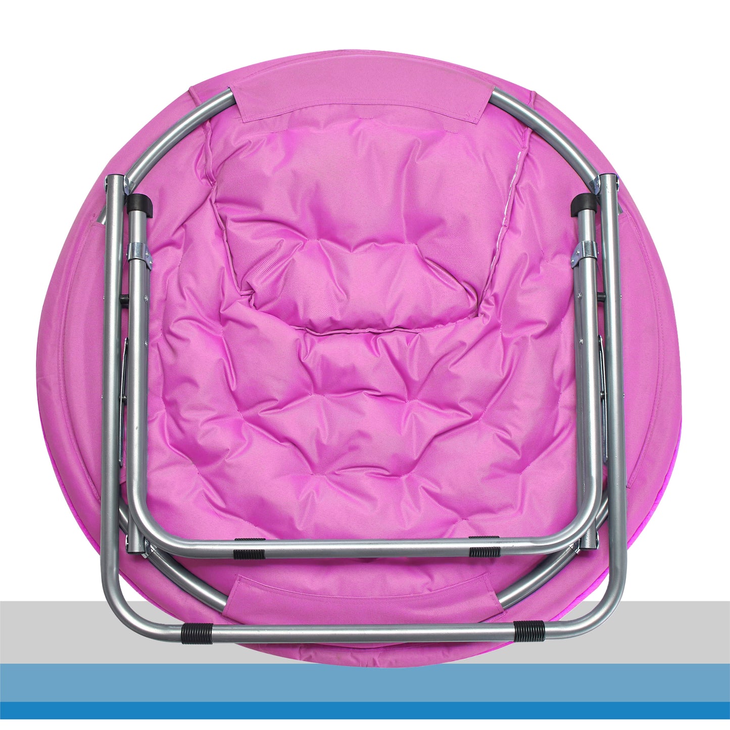 Faux Fur Saucer™ Chair, Pink
