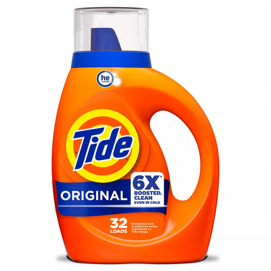 Tide Laundry Detergent Original HE Liquid Laundry Soap