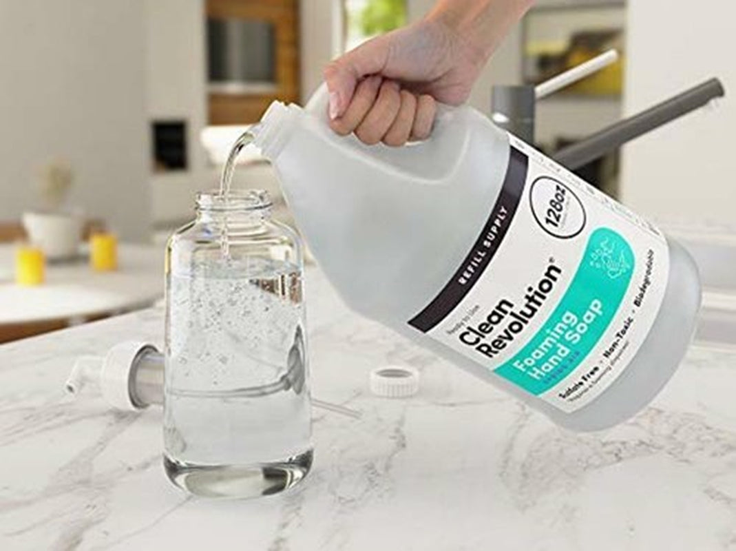 Clean Revolution Foaming Hand Soap Refill Supply Assorted Scent Names