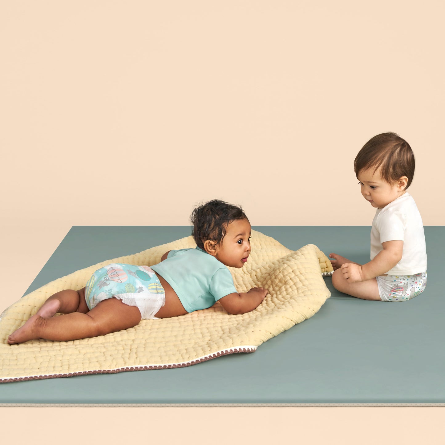 ® Clean Conscious Baby Diapers Size Newborn (<10 Lbs), Hypoallergenic and Plant Based, 108 Count