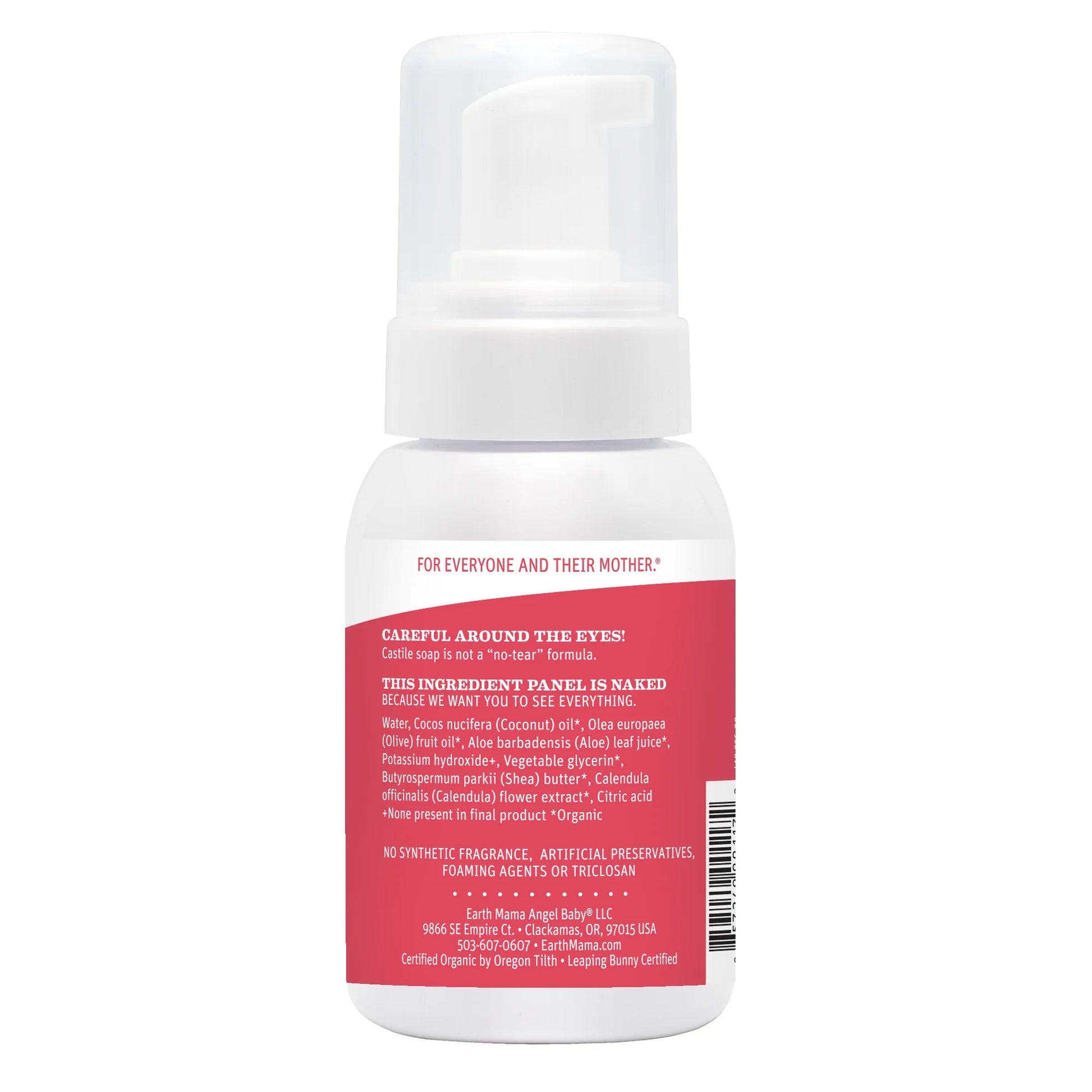 Simply Non Scents Baby Wash, Castile Soap for Sensitive Skin, Unscented, 6.27 Fl Oz