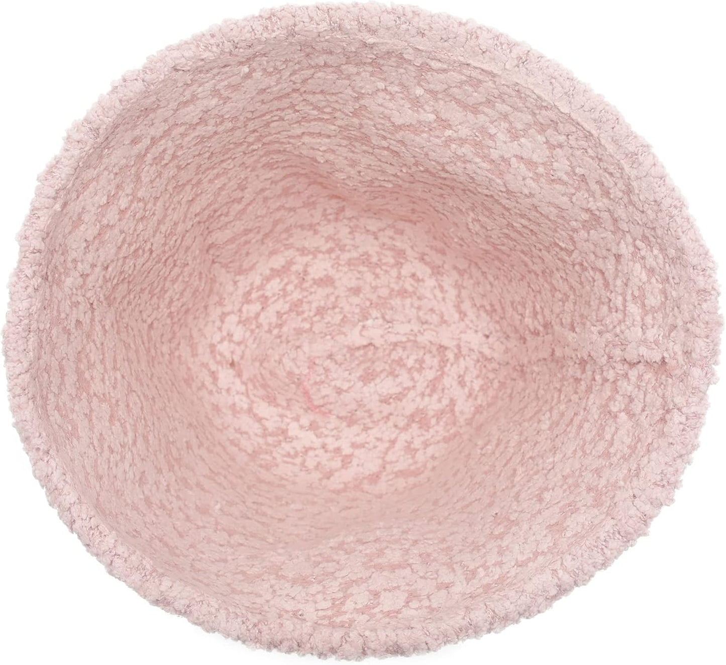 Womens Warm Wool Cloche Hat Solid Winter Bucket Hats
