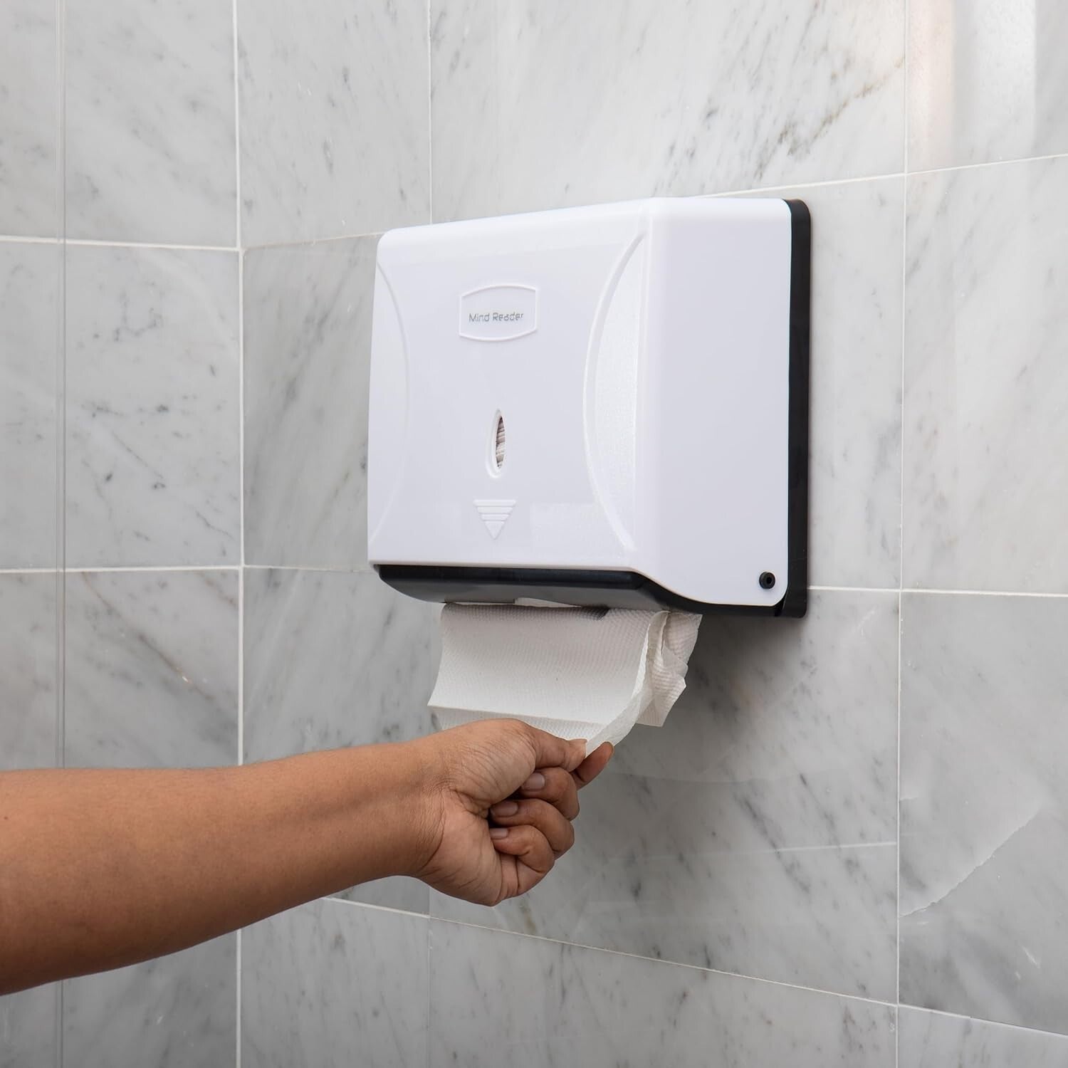 Paper Towel Dispenser C-Fold &M-Fold Towels Bathroom Kitchen Restroom Wall Mount