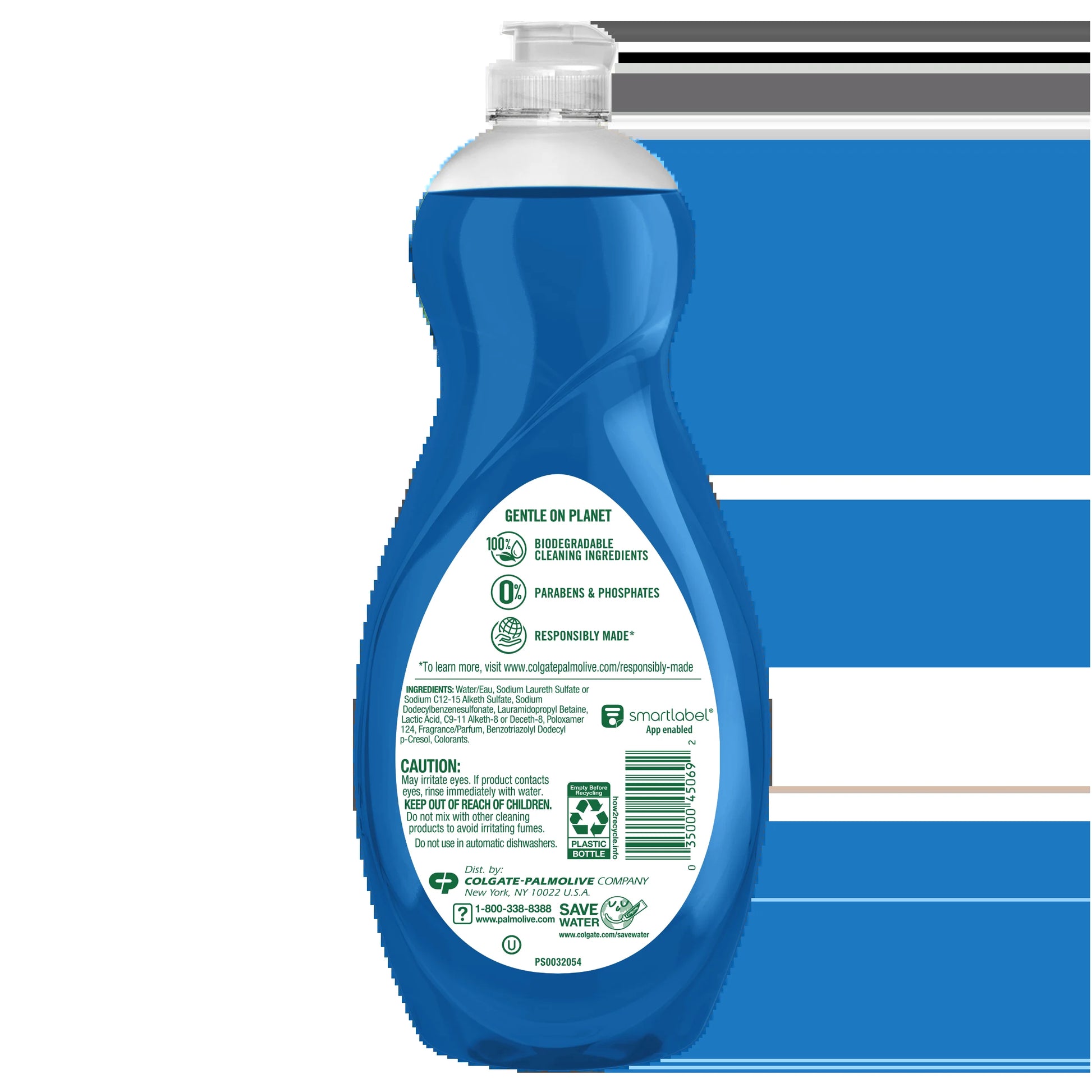 Ultra Liquid Dish Soap, Oxy Power Degreaser, 32.5 Fluid Ounce Bottle, 4 Pack