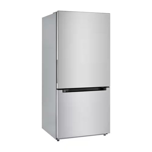 18.7 Cu. Ft. Bottom Freezer Refrigerator in Stainless Steel