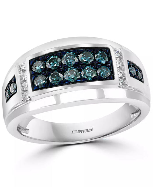 EFFYÂ® Men'S Diamond (3/4 Ct. T.W.) Ring in 14K Gold (Also in Sapphire)