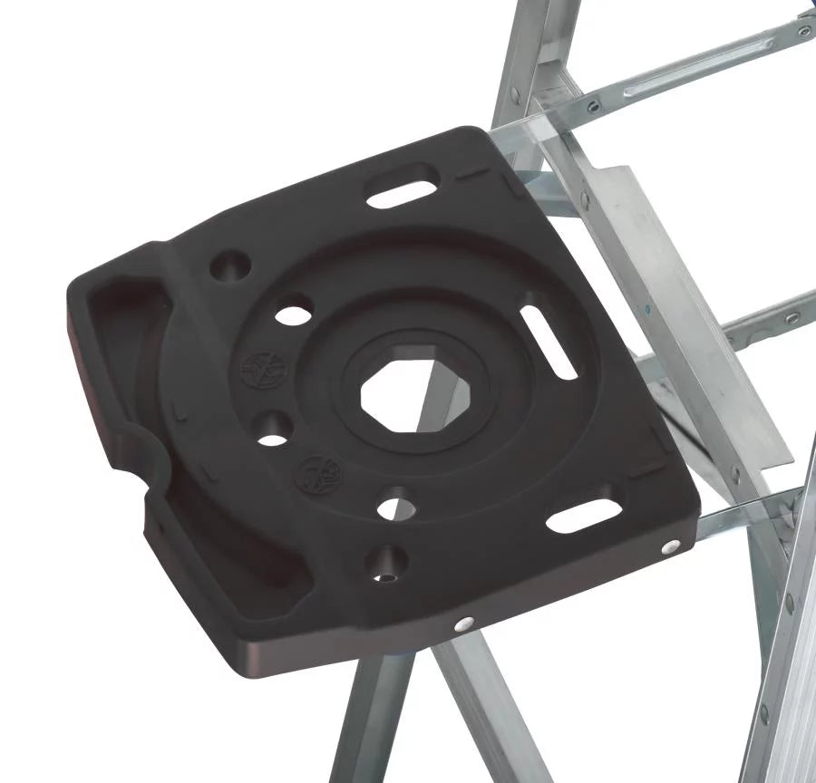 4' Aluminum Step Ladder, 250-Lb Capacity, W-2112-04S