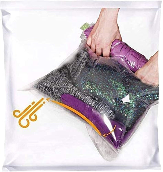12 Compression Bags for Travel - Space Saver Bags - Bags for Packing Suitcases -
