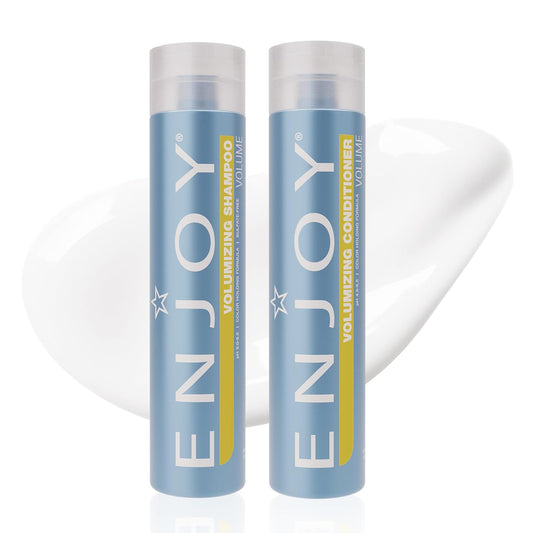 Volumizing Shampoo and Conditioner for Color Treated Hair, Men and Women, Curly Hair Shampoo and Conditioner - 10.1 Fl Oz