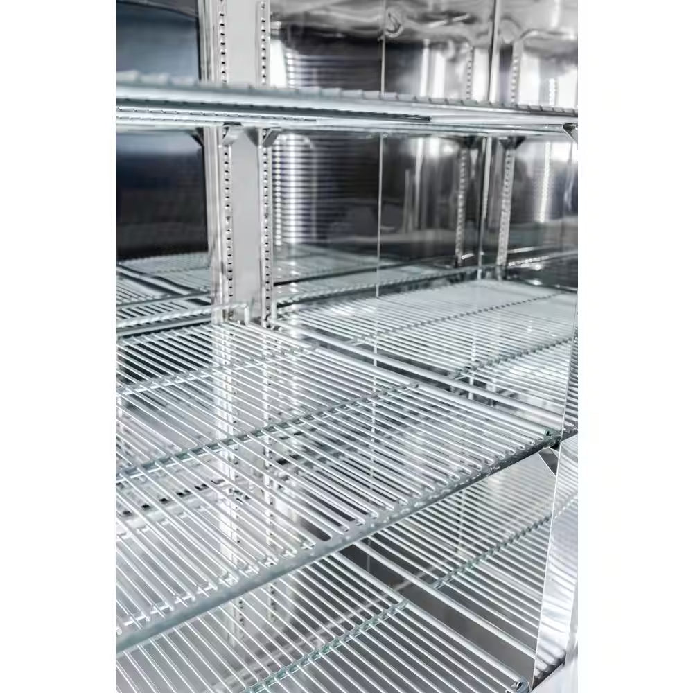 29 In. W 23 Cu. Ft. One Door Commercial Reach in Upright Refrigerator in Stainless Steel