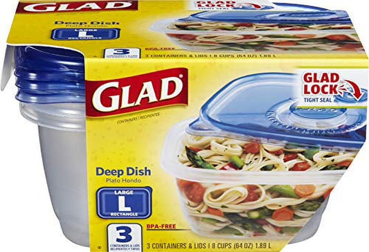 Clear Plastic Food Storage Container