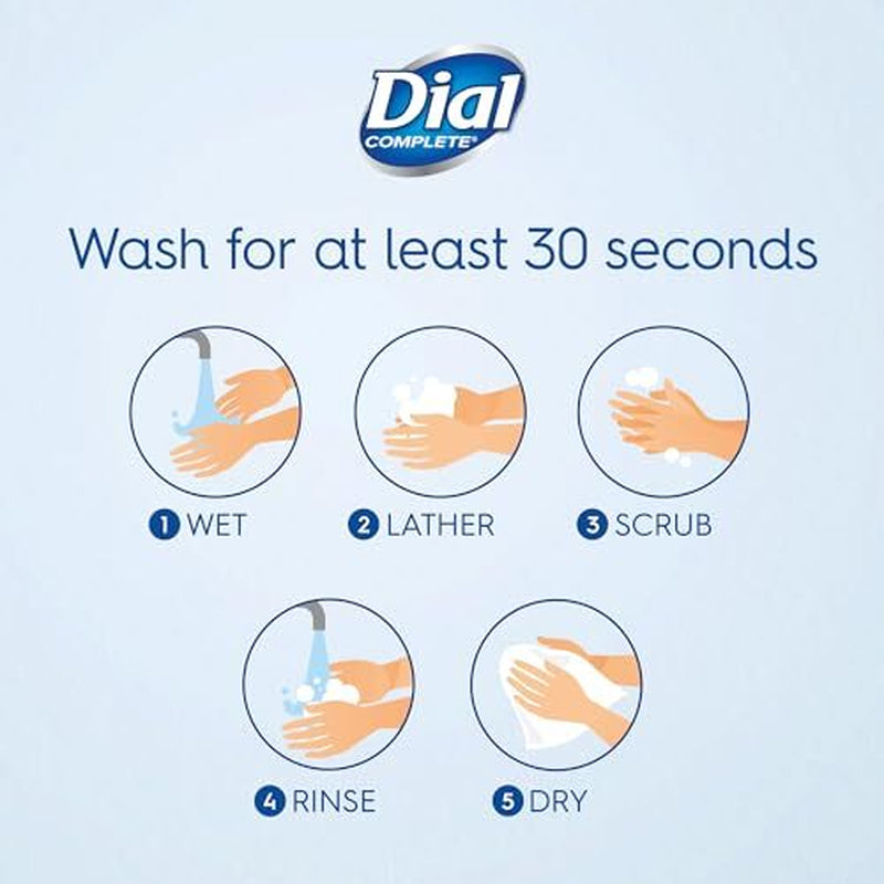Dial Antibacterial Liquid Hand Soap Refill, Spring Assorted Scents , Sizes