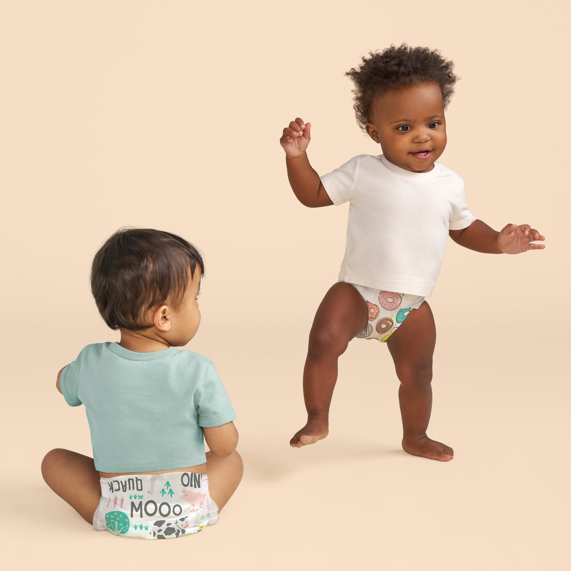 ® Clean Conscious Baby Diapers Size 3 (16-28 Lbs), Hypoallergenic and Fragrance Free, 96 Count