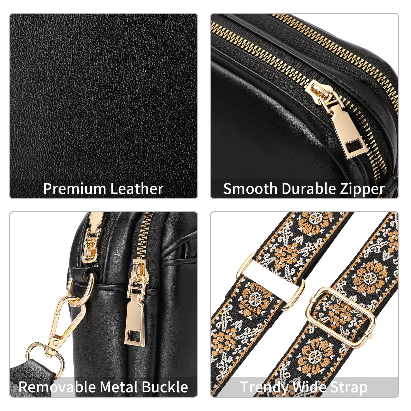 Cross Body Purses for Women Crossbody Bag, Small Crossbody Purses Leather Cross Body Bags Trendy Shoulder Handbags