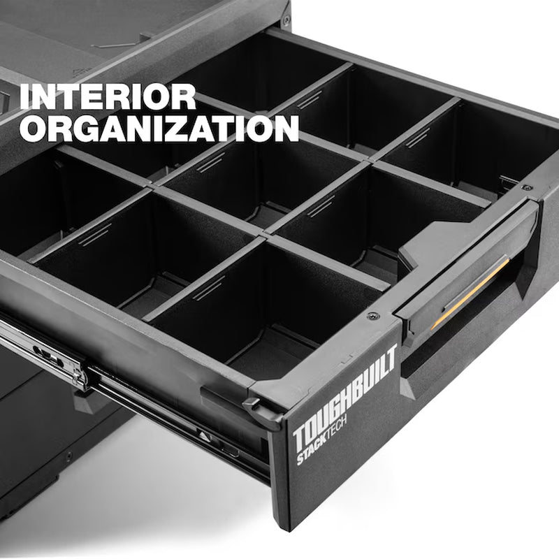 STACKTECH XL 21-In W X 15.6-In H X 16-In D 3 -Drawer Plastic/Metal Tool Box