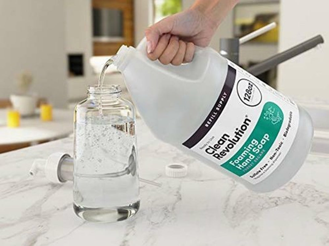 Clean Revolution Foaming Hand Soap Refill Supply Assorted Scent Names
