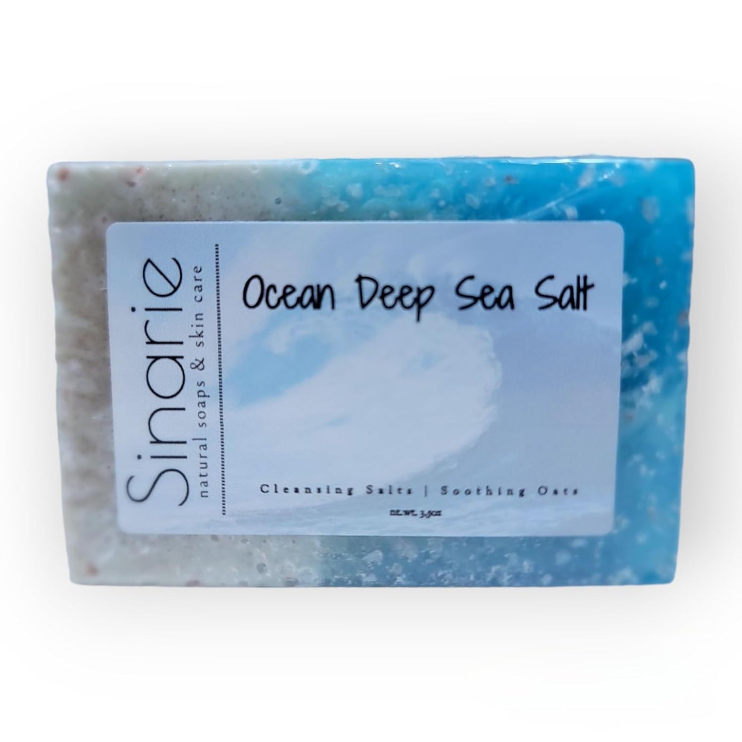 Ocean Deep Exfoliating Soap Bar with Himalayan Sea Salt & Orchid | Soothing Oats & Cleansing Salts Soaps & Skin Care | Body Wash | Face Cleansing Bar | Hand Cleansing Bar (1)
