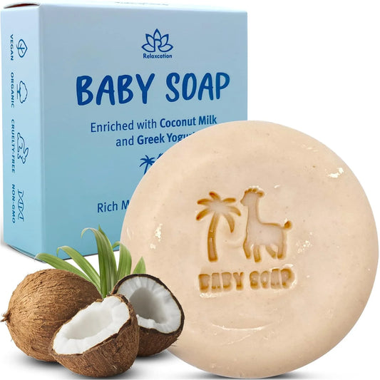 Baby Soap Bar for Kids Handmade in USA Natural and Safe for Sensitive Skin Butte