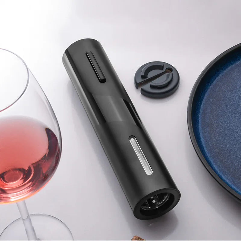 Electric Wine Opener Set Automatic Wine Bottle Opener Rechargeable Wine Corkscrew Kitchen Tools Opener with Gift Box