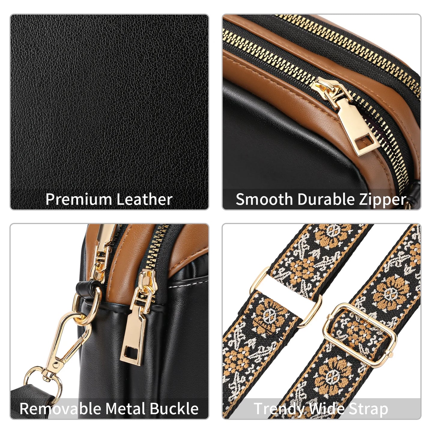 Cross Body Purses for Women Crossbody Bag, Small Crossbody Purses Leather Cross Body Bags Trendy Shoulder Handbags