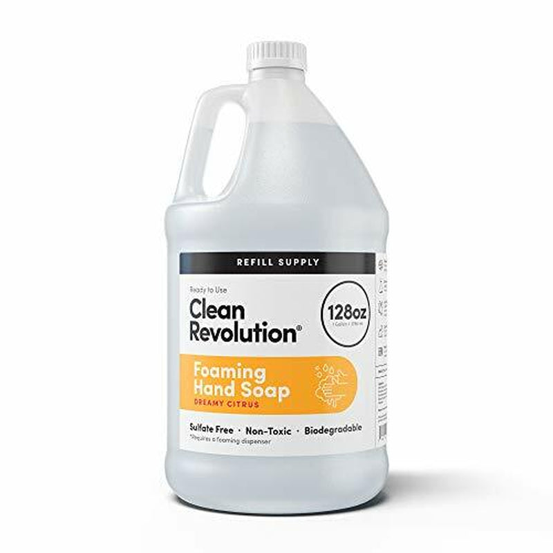 Clean Revolution Foaming Hand Soap Refill Supply Assorted Scent Names
