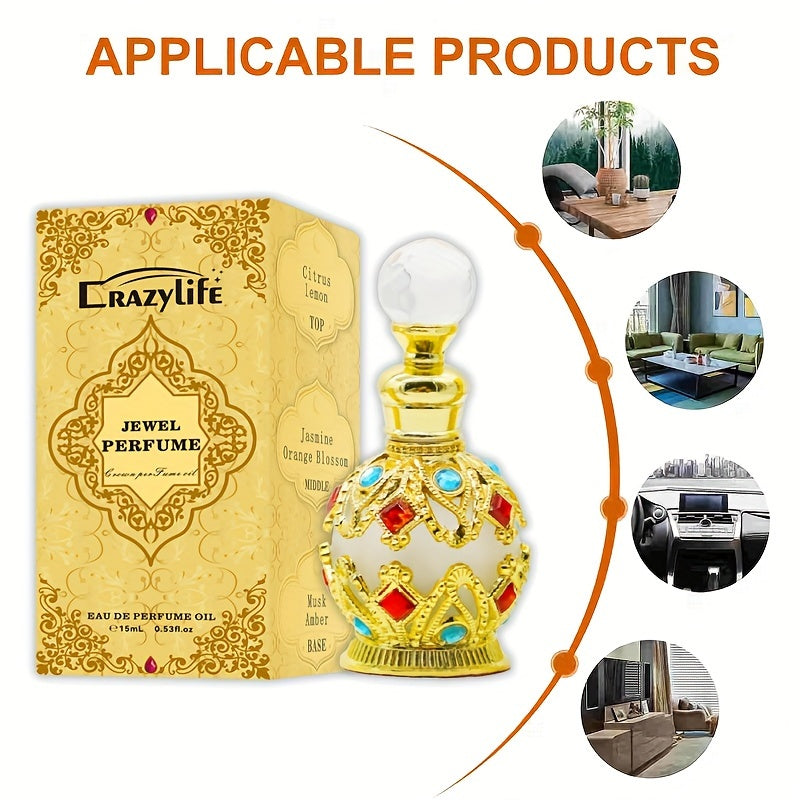 Floral Scented Perfume - Long-Lasting, Refreshing, Perfect for Daily Wear, Gentle on Skin, and Cruelty-Free!