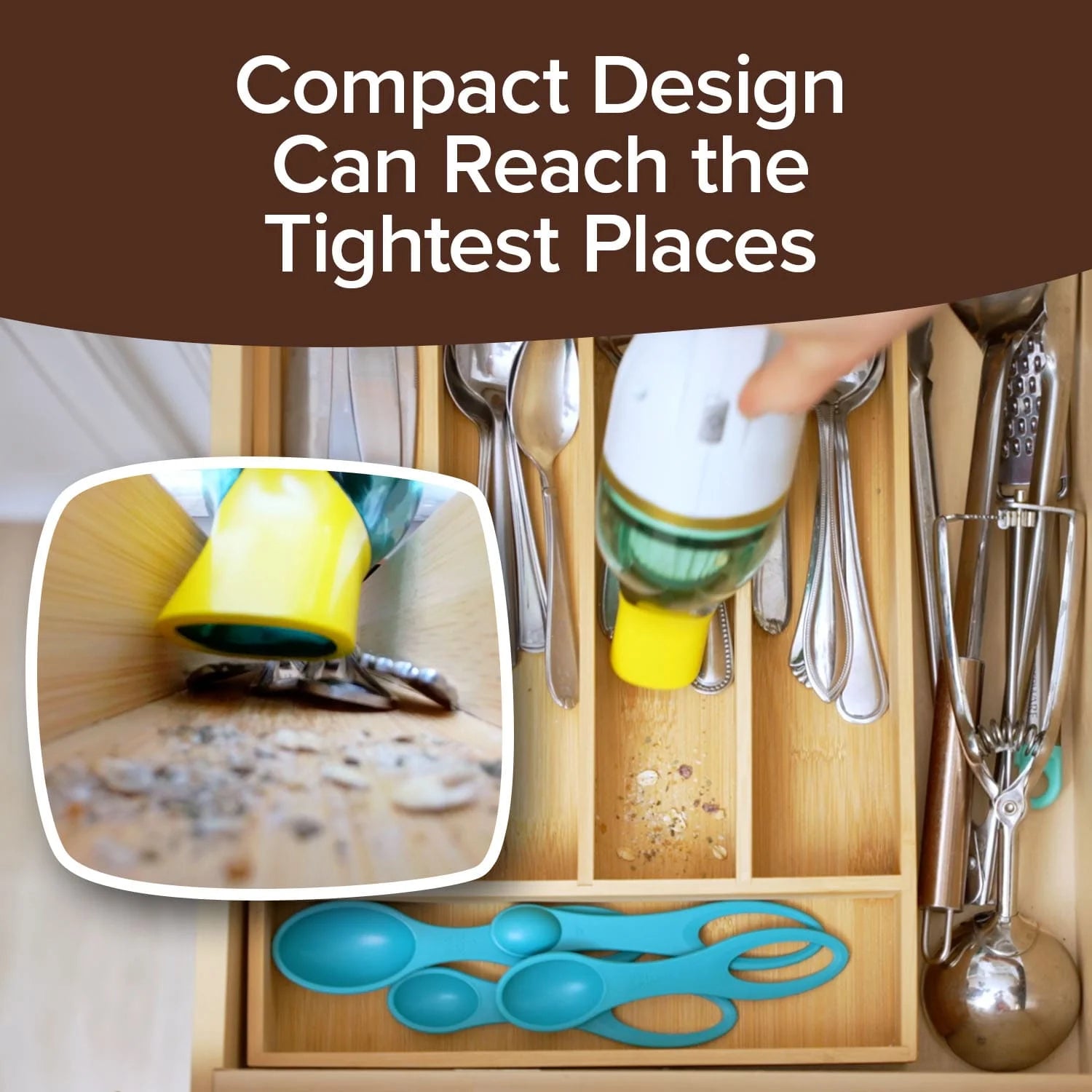 Duck Gold Vacuum Cleaner with Upgraded Battery, As-Seen-On-Tv