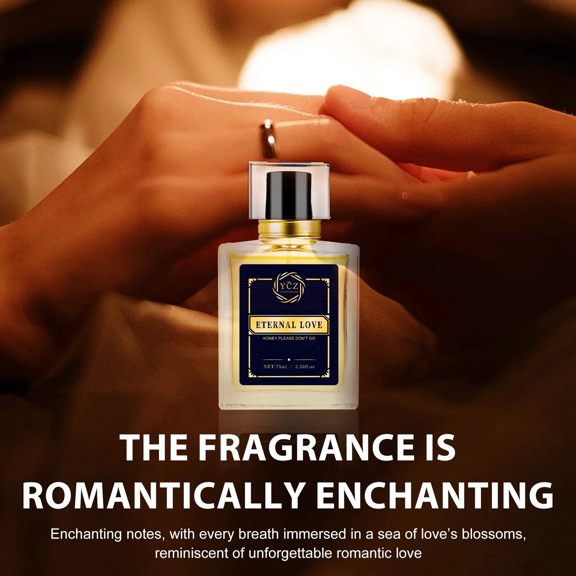 Carnival Perfume Men - Eternal Love Perfume 2.6Oz(75Ml). Carnival Cologne for Men. Spicy Wood Lasting Vanilla Fragrance-Ideal Men Perfumes for Special Occasions Daily Elegance