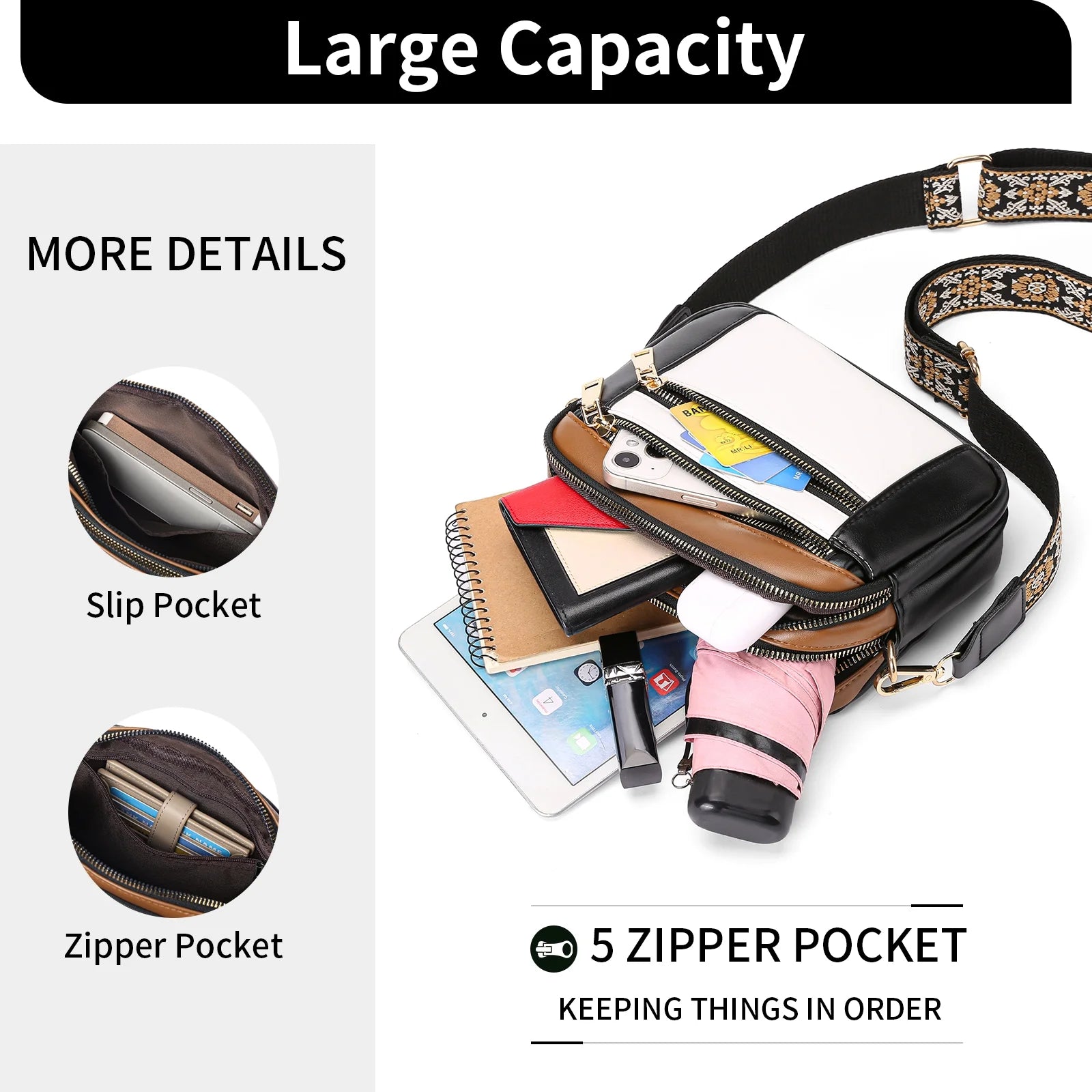 Cross Body Purses for Women Crossbody Bag, Small Crossbody Purses Leather Cross Body Bags Trendy Shoulder Handbags
