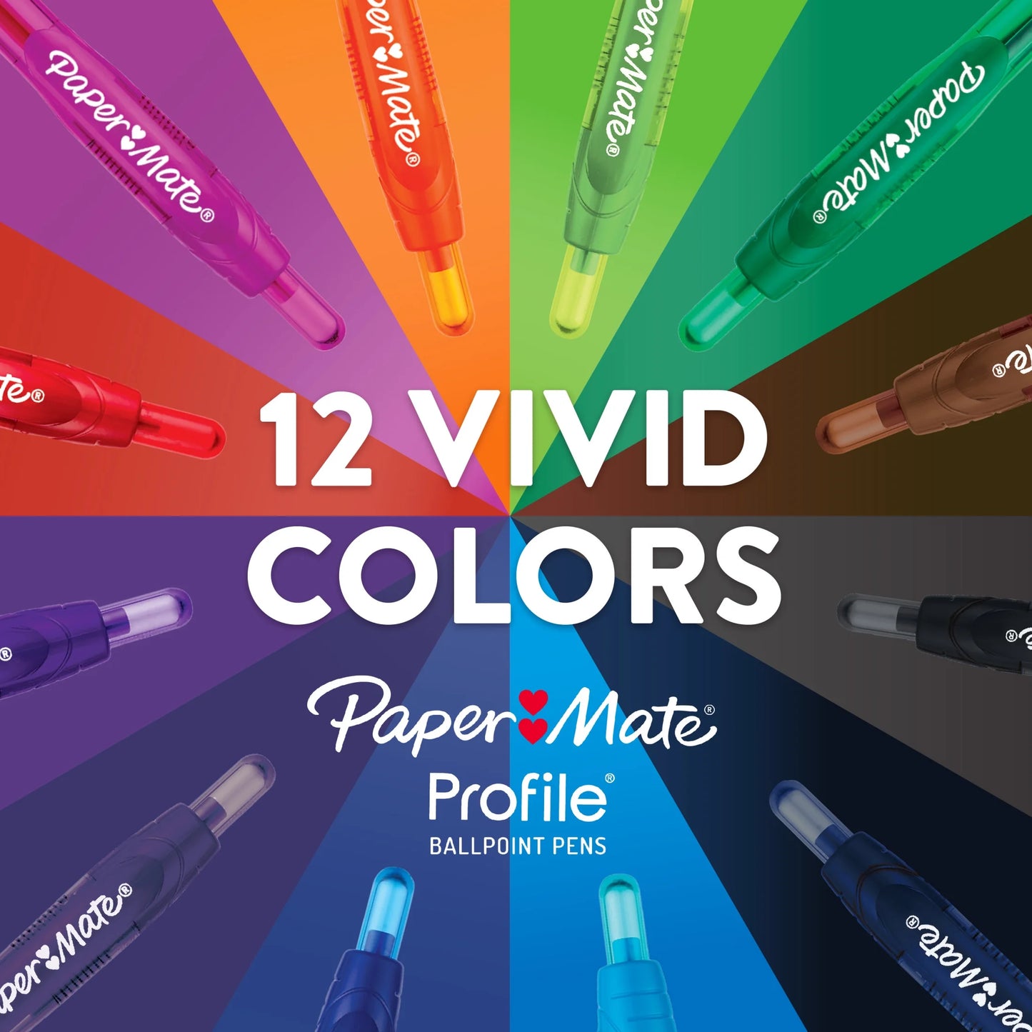 Profile Ballpoint Pen, Retractable, Bold 1.4 Mm, Red Ink, Red Barrel, Dozen