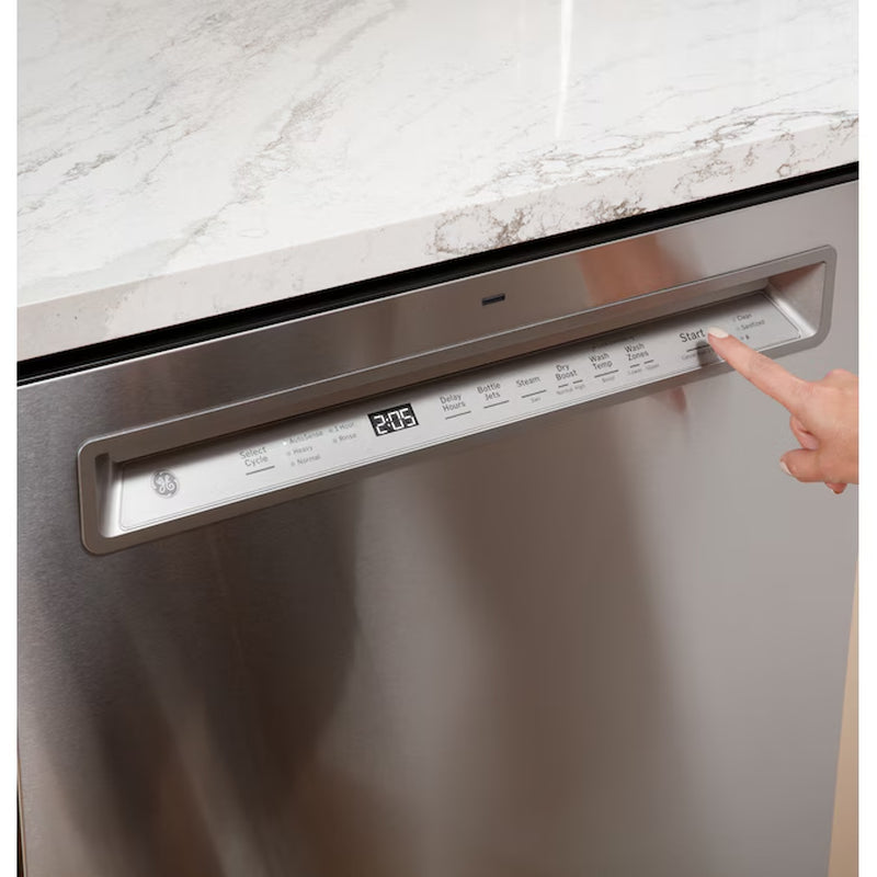 24-In Front Control Built-In Dishwasher ( Finrprint Resistant Stainless Steel ) with Third Rack, Dry Boost , 47-Decibel
