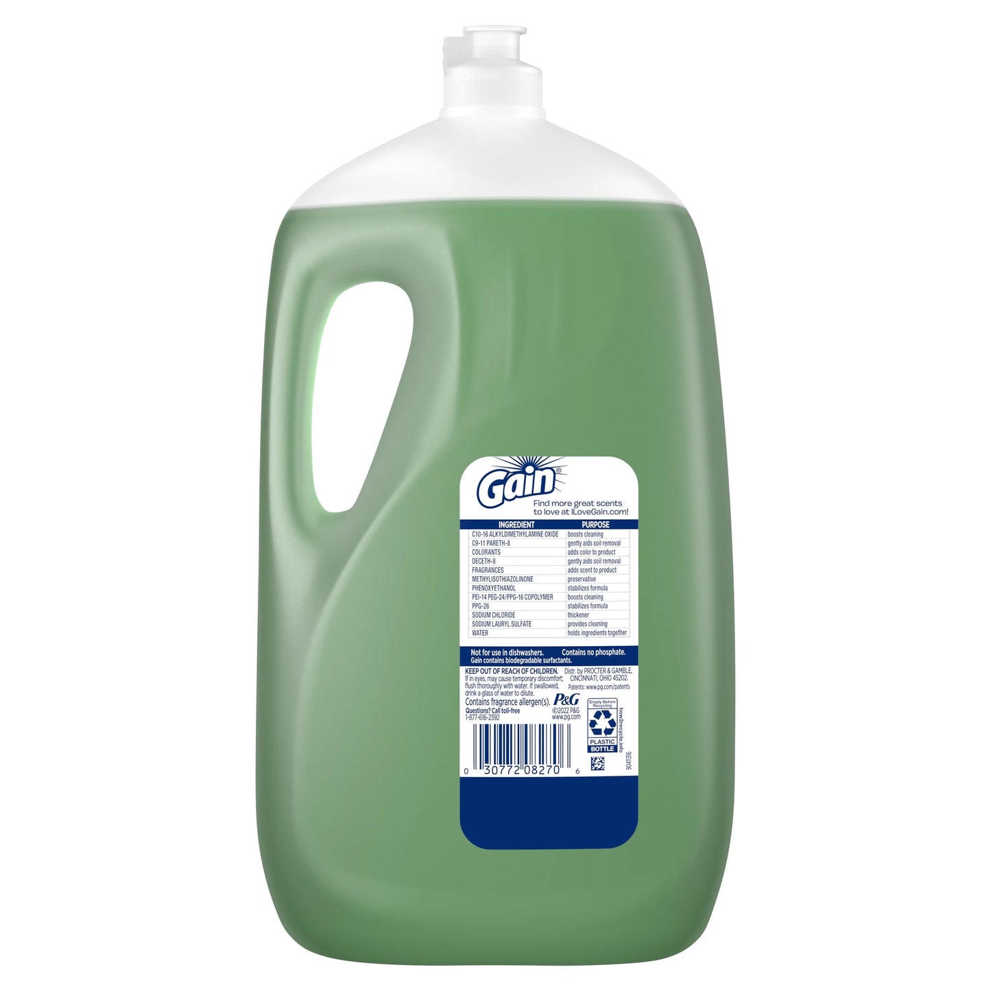 Ultra Dishwashing Liquid Dish Soap, Original Scent, 90.0 Fl Oz