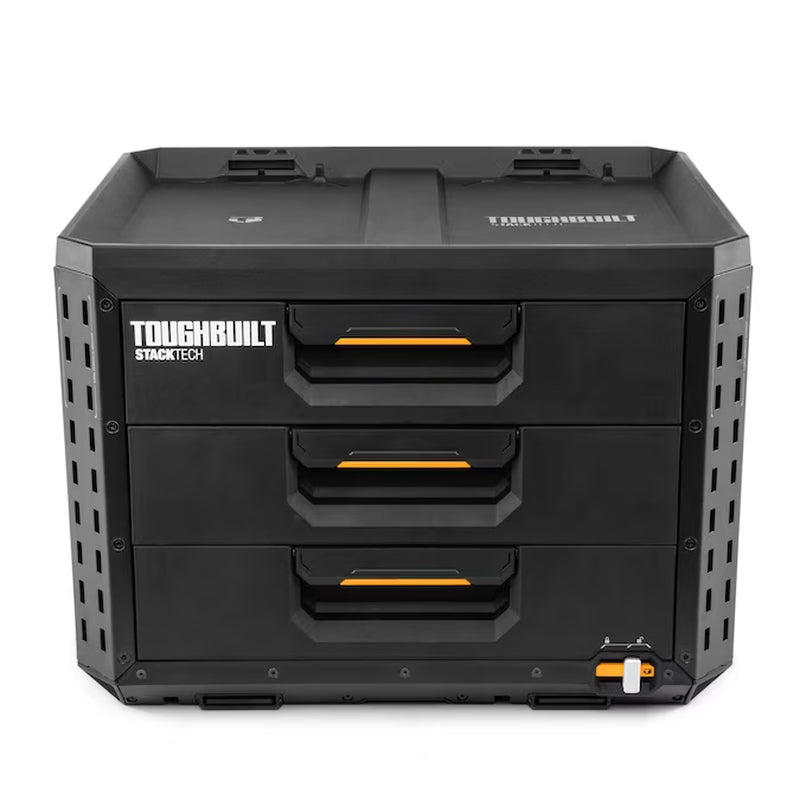 STACKTECH XL 21-In W X 15.6-In H X 16-In D 3 -Drawer Plastic/Metal Tool Box