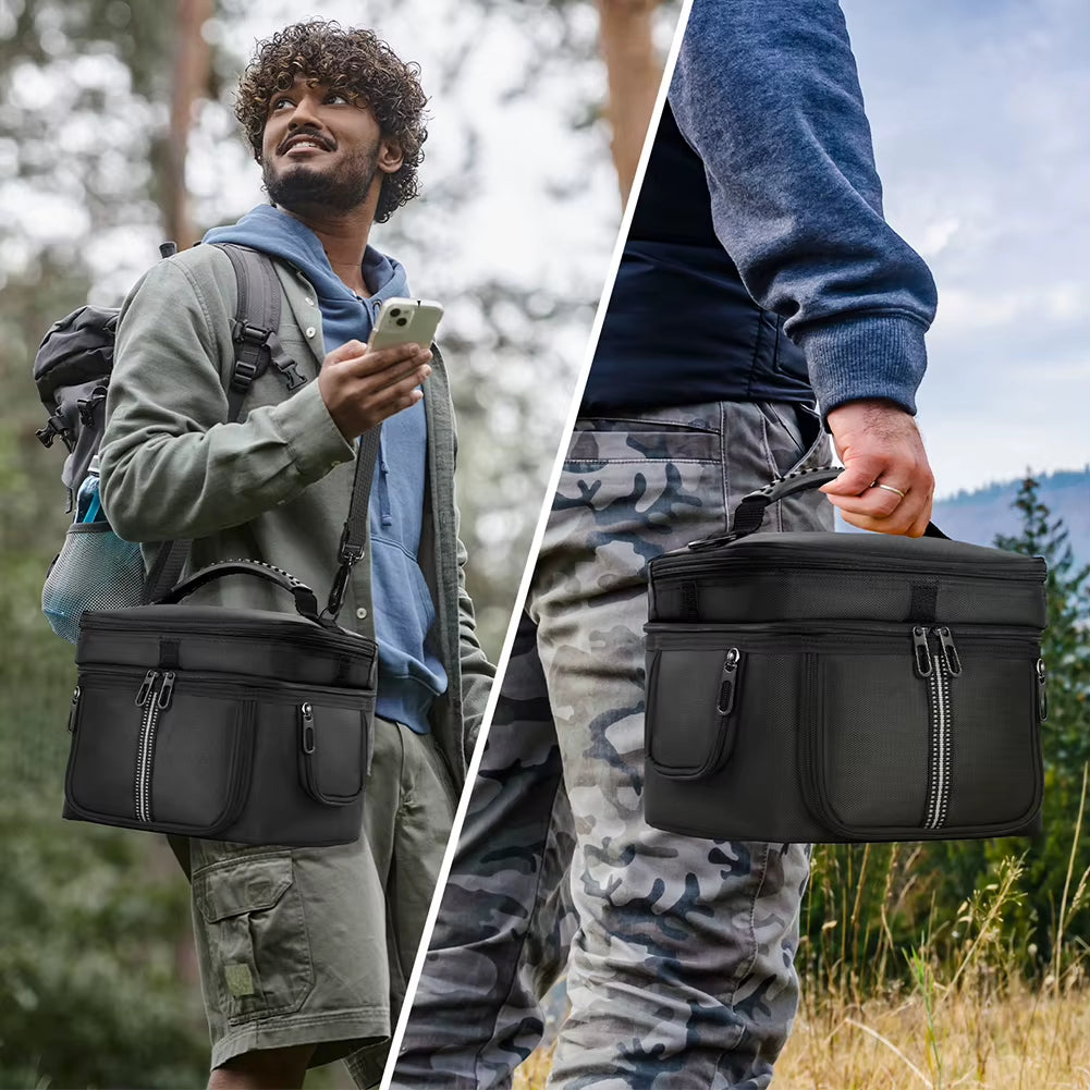 Carrying Case Portable Power Station Bag Anti-Drop Storage Case Travel Storage Bag for Ef Ecoflow Portable Power Station River 3