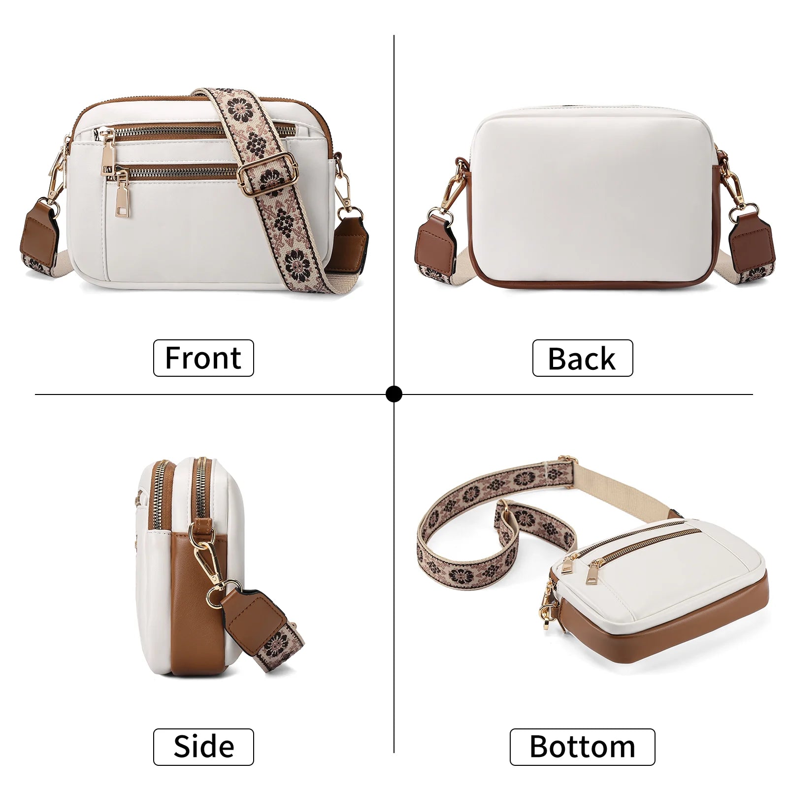 Cross Body Purses for Women Crossbody Bag, Small Crossbody Purses Leather Cross Body Bags Trendy Shoulder Handbags
