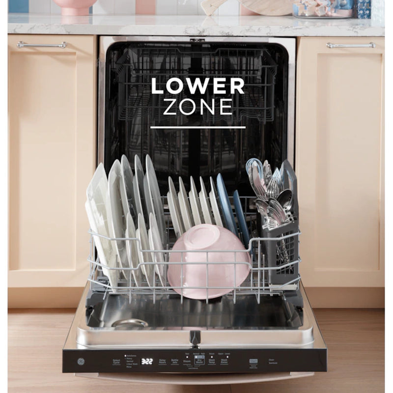 24-In Front Control Built-In Dishwasher ( Finrprint Resistant Stainless Steel ) with Third Rack, Dry Boost , 47-Decibel
