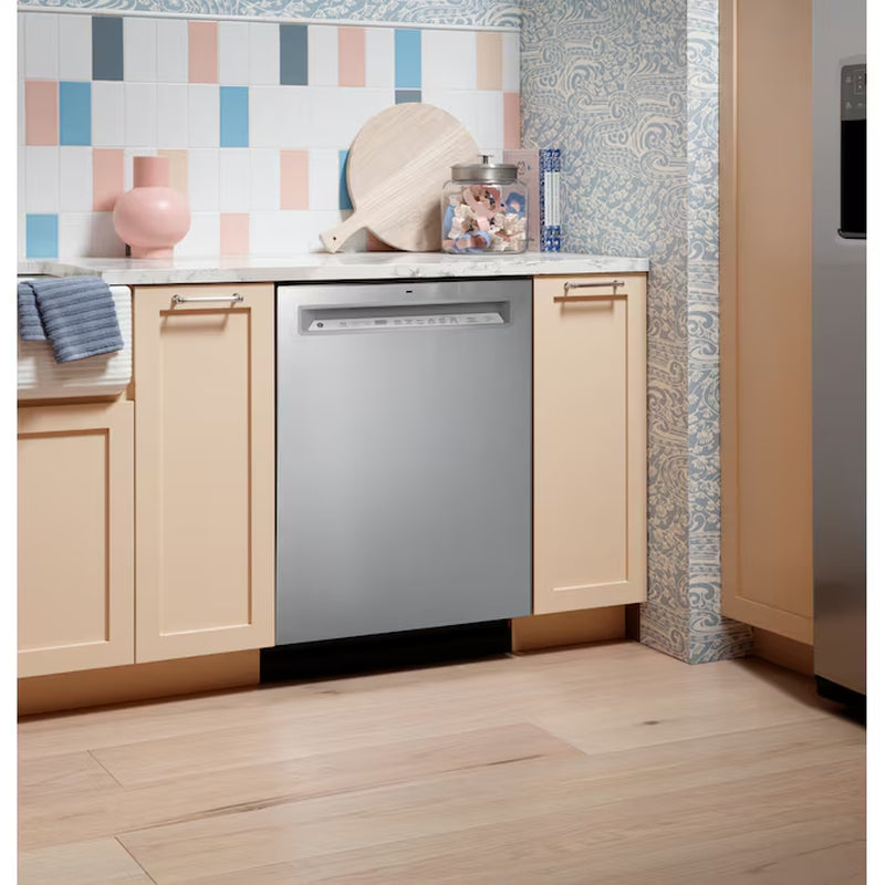 24-In Front Control Built-In Dishwasher ( Finrprint Resistant Stainless Steel ) with Third Rack, Dry Boost , 47-Decibel