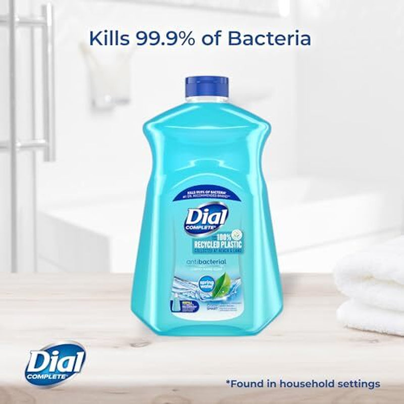 Dial Antibacterial Liquid Hand Soap Refill, Spring Assorted Scents , Sizes