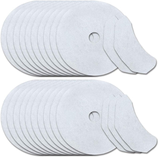25 PCS Compatible Cloth Dryer Filter Set, Cloth Dryer Replacement Include 20 Dryer Exhaust Filters/5 Dryer Air Intake Filters for Panda/Magic Chef/Sonya & Avant Dryers