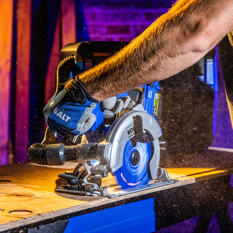 24-Volt 6-1/2-In Brushless Cordless Circular Saw (Battery Not Included and Charger Not Included)