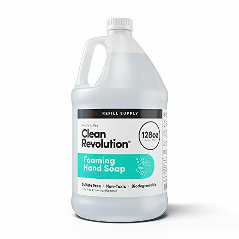 Clean Revolution Foaming Hand Soap Refill Supply Assorted Scent Names