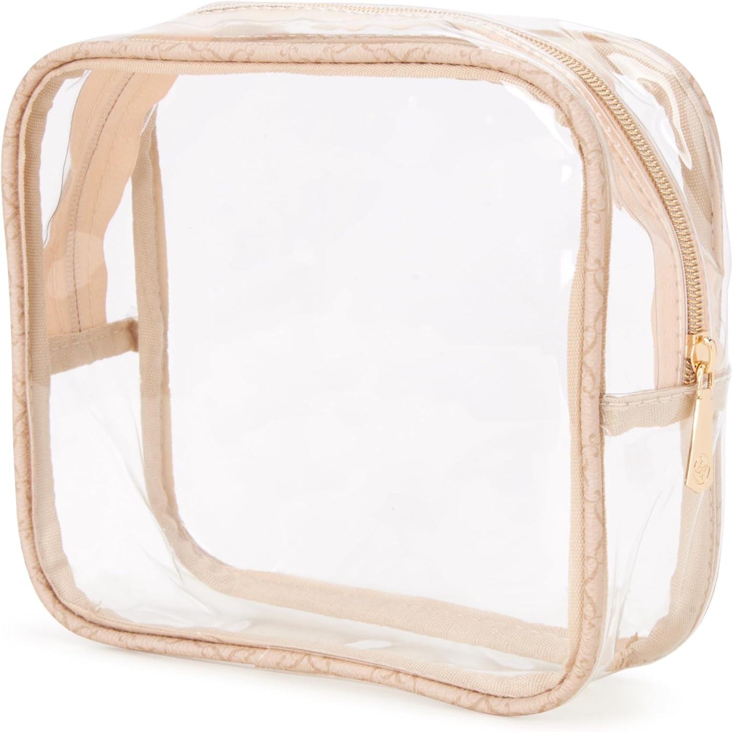 Women'S Toiletries Bag - Travel Makeup and Toiletries Hanging Organizer Set - Makeup Organizer Hanging Case Set, Beige