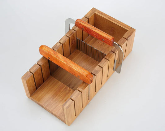 Wood Soap Mold Loaf Cutter Mold with 1Pcs Wavy & Straight Planer Cutting Tool Se