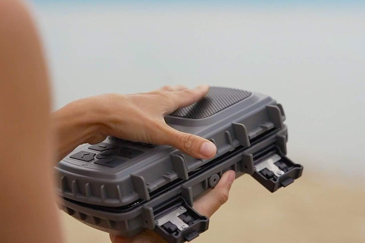 Ecoextreme 2 Dry Box Bluetooth Speaker for Your Smartphone (Gray)