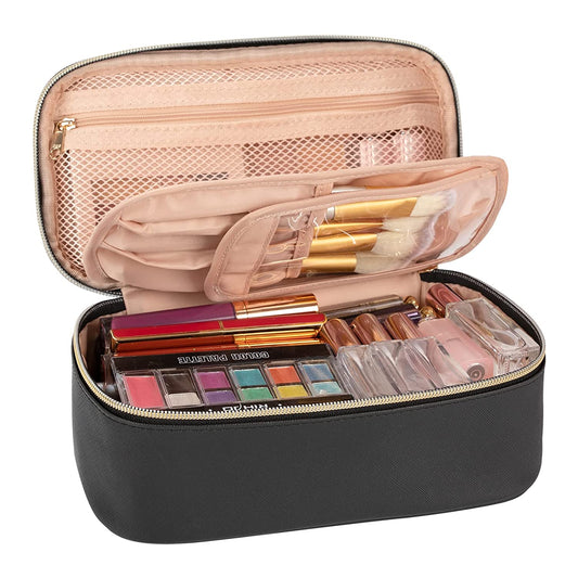 OCHEAL Small Cosmetic Bag,Portable Cute Travel Makeup Bag for Women and Girls Ma